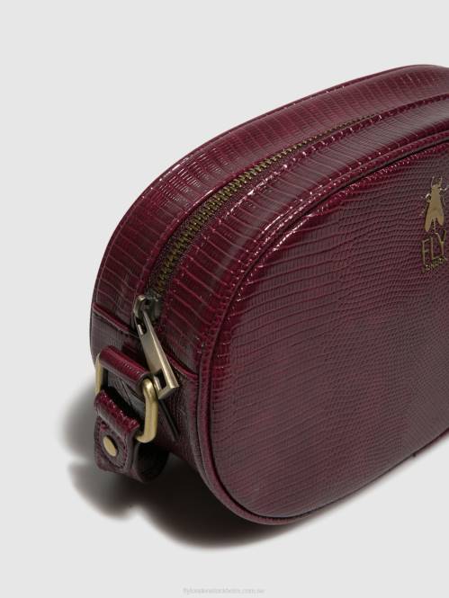 crossbody-väskor caos724 kvinnor Fly London 2T02793 bordeaux