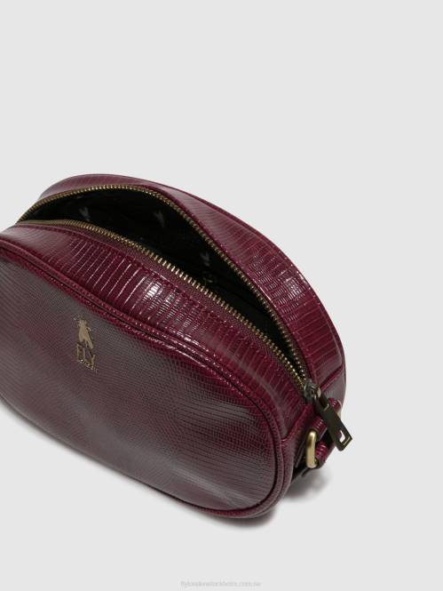 crossbody-väskor caos724 kvinnor Fly London 2T02793 bordeaux