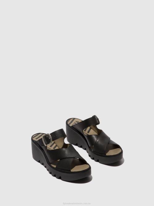 kilmulor bocy409 kvinnor Fly London 2T02356 svart