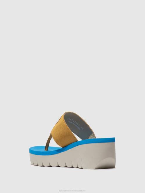 slip-on mulor yomu725 kvinnor Fly London 2T02358 bumblebbe