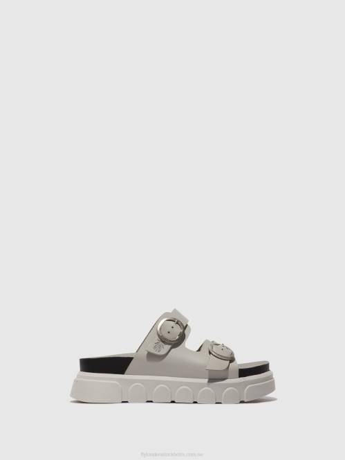 spänne mulor cide946 kvinnor Fly London 2T02373 moln