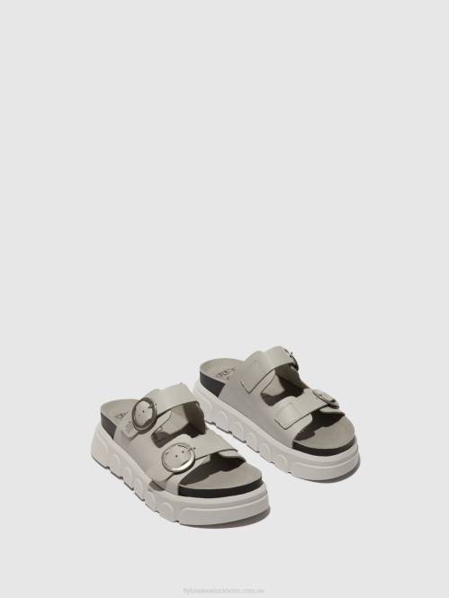 spänne mulor cide946 kvinnor Fly London 2T02373 moln