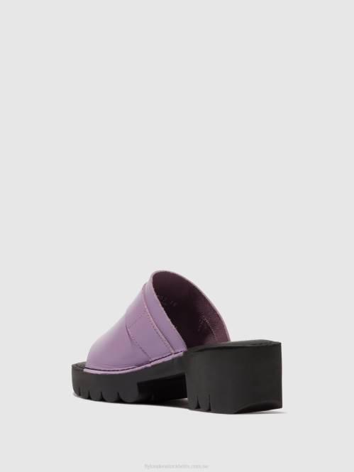 spänne mulor eple519 kvinnor Fly London 2T02371 violett