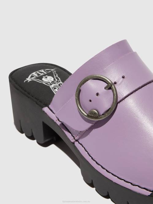 spänne mulor eple519 kvinnor Fly London 2T02371 violett
