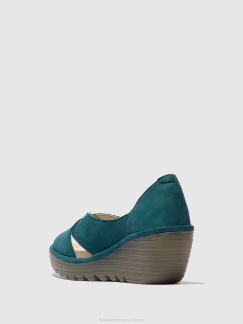 crossover sandaler yoma307 kvinnor Fly London 2T02559 kricka