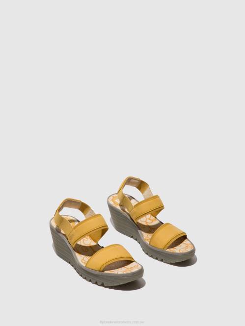 ryggsandaler yaco416 kvinnor Fly London 2T02440 humla