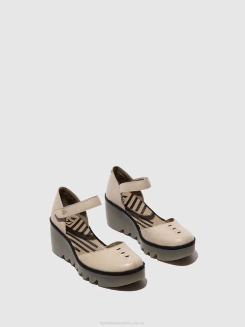 sandaler med ankelband biso305 kvinnor Fly London 2T02510 moln