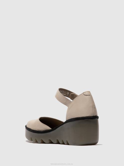 sandaler med ankelband biso305 kvinnor Fly London 2T02510 moln
