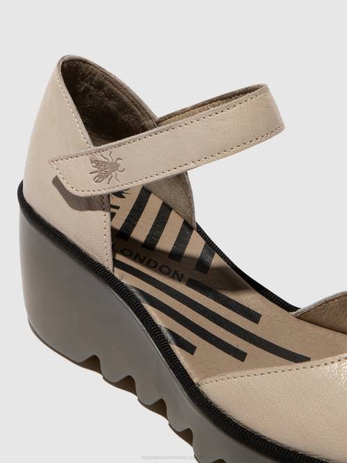 sandaler med ankelband biso305 kvinnor Fly London 2T02510 moln