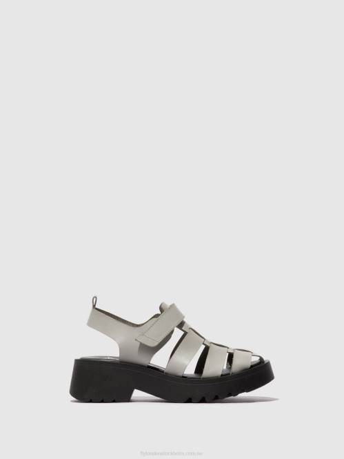 sandaler med rem maie850 kvinnor Fly London 2T02533 moln