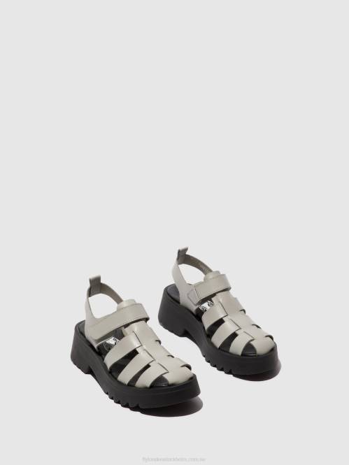 sandaler med rem maie850 kvinnor Fly London 2T02533 moln