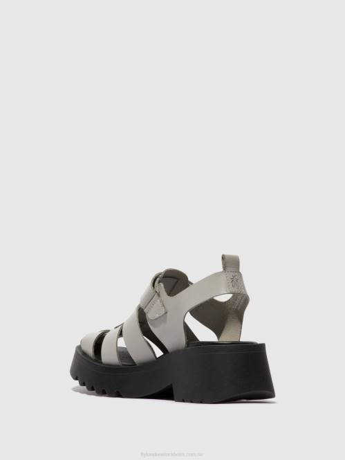 sandaler med rem maie850 kvinnor Fly London 2T02533 moln