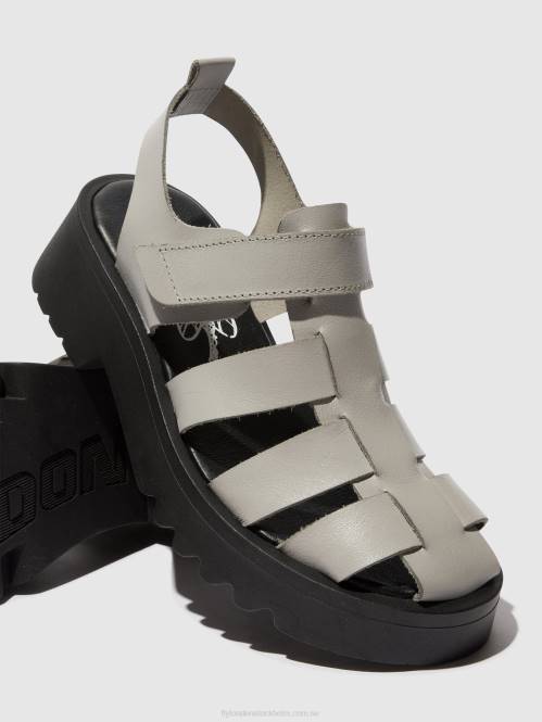 sandaler med rem maie850 kvinnor Fly London 2T02533 moln