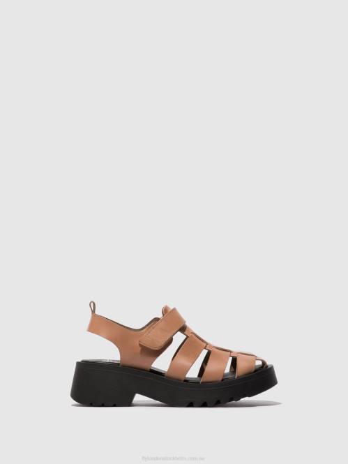 sandaler med rem maie850 kvinnor Fly London 2T02535 reste sig