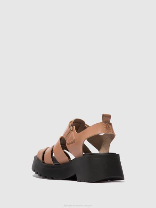 sandaler med rem maie850 kvinnor Fly London 2T02535 reste sig
