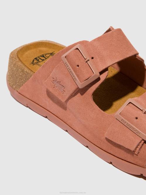 sandaler med spänne caja721 kvinnor Fly London 2T02525 reste sig