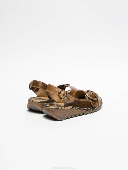 sandaler med spänne kvinnor Fly London 2T02528 peru