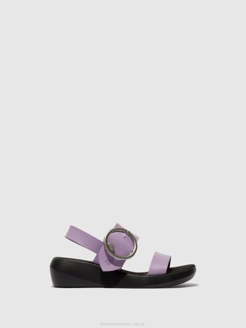 sling-back sandaler bani739 kvinnor Fly London 2T02470 violett