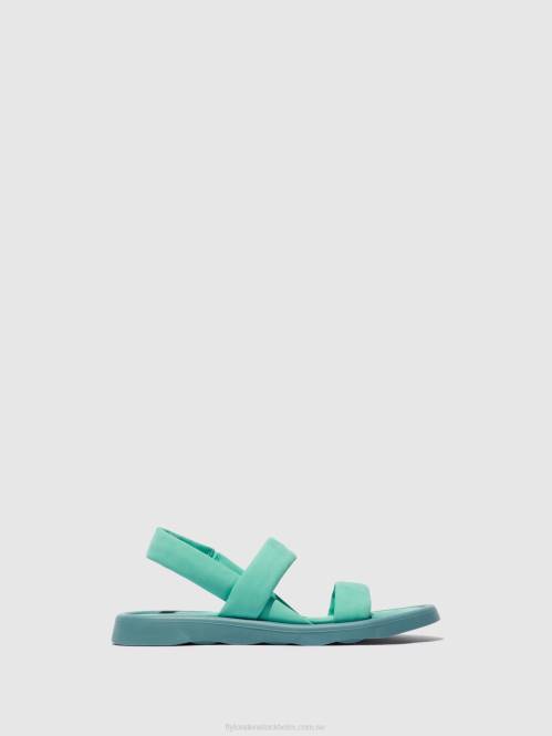 sling-back sandaler tera873 kvinnor Fly London 2T02541 mynt