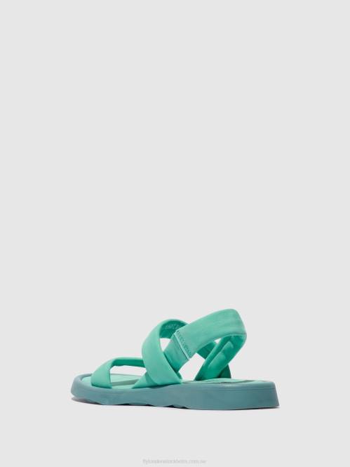 sling-back sandaler tera873 kvinnor Fly London 2T02541 mynt