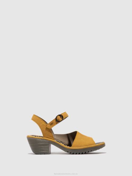 sling-back sandaler wely439 kvinnor Fly London 2T02454 humla