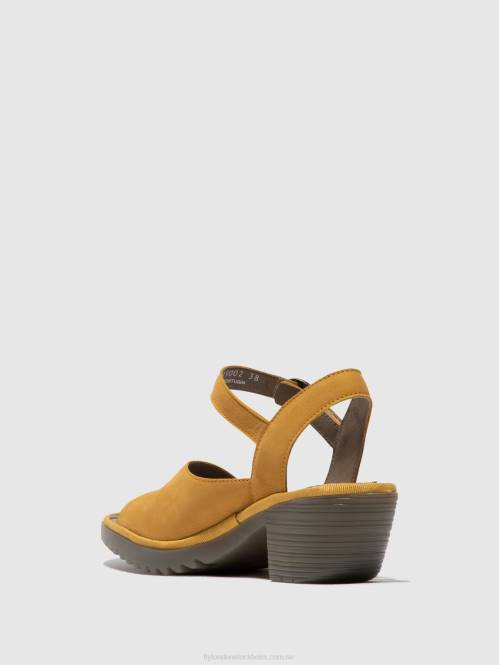 sling-back sandaler wely439 kvinnor Fly London 2T02454 humla