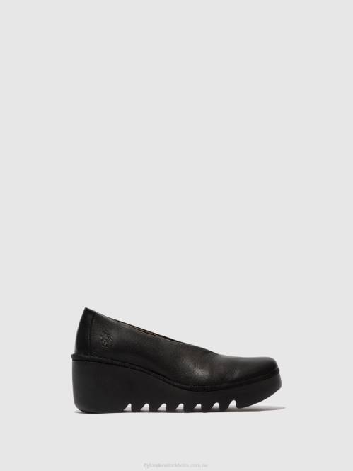 slip-on skor beso246 kvinnor Fly London 2T02619 ceralinsvart