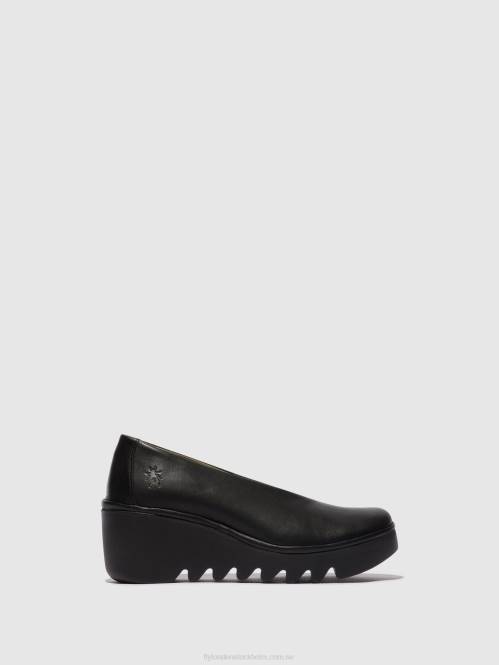 slip-on skor beso246 kvinnor Fly London 2T02672 svart
