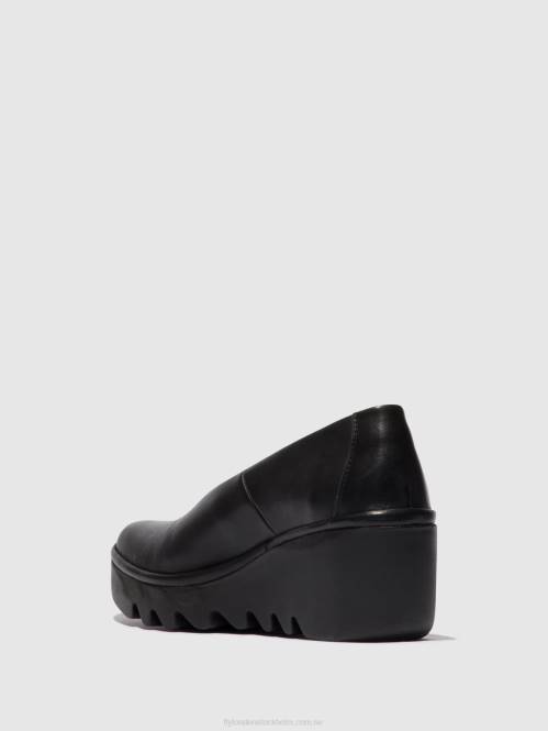slip-on skor beso246 kvinnor Fly London 2T02672 svart