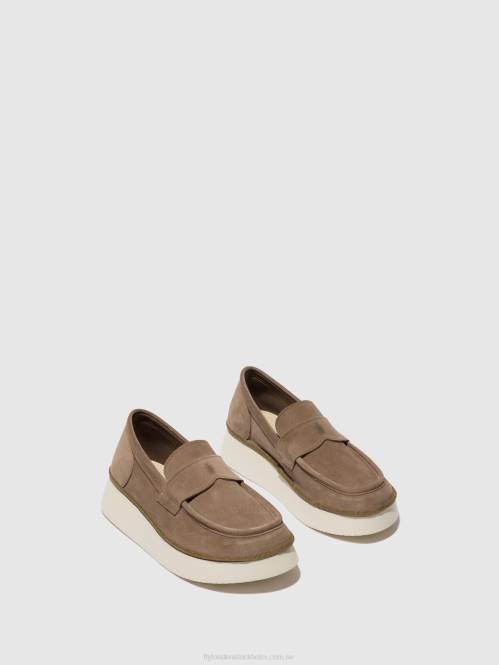 slip-on skor coaf418 kvinnor Fly London 2T02641 sten