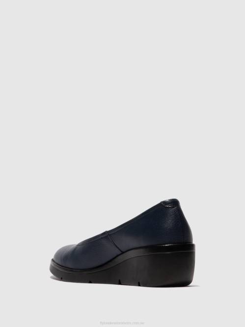 slip-on skor numa570 kvinnor Fly London 2T02632 hav