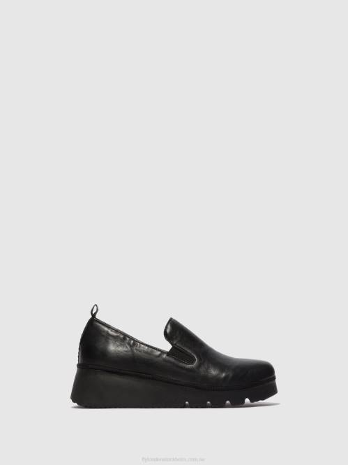 slip-on skor pece406 kvinnor Fly London 2T02664 svart