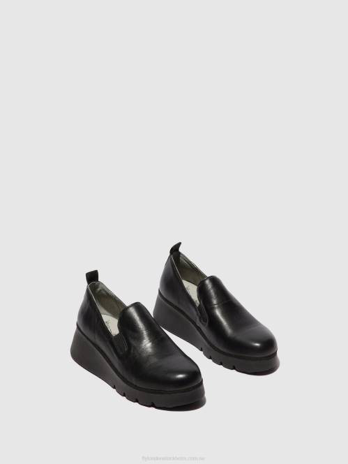 slip-on skor pece406 kvinnor Fly London 2T02664 svart