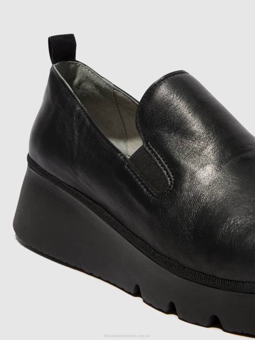 slip-on skor pece406 kvinnor Fly London 2T02664 svart