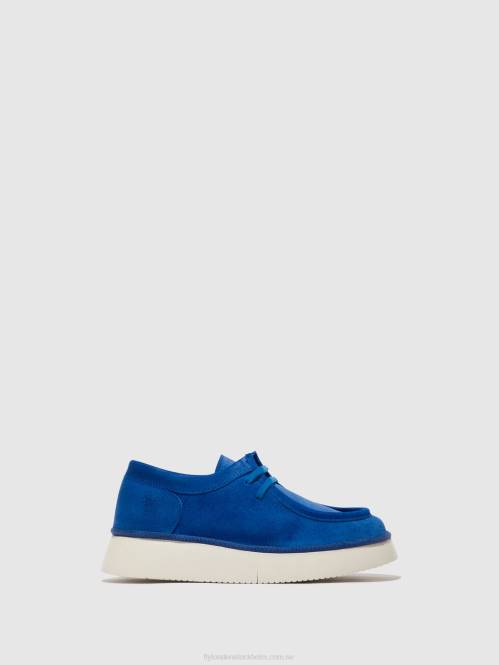 snörskor ceza437 kvinnor Fly London 2T02659 denim
