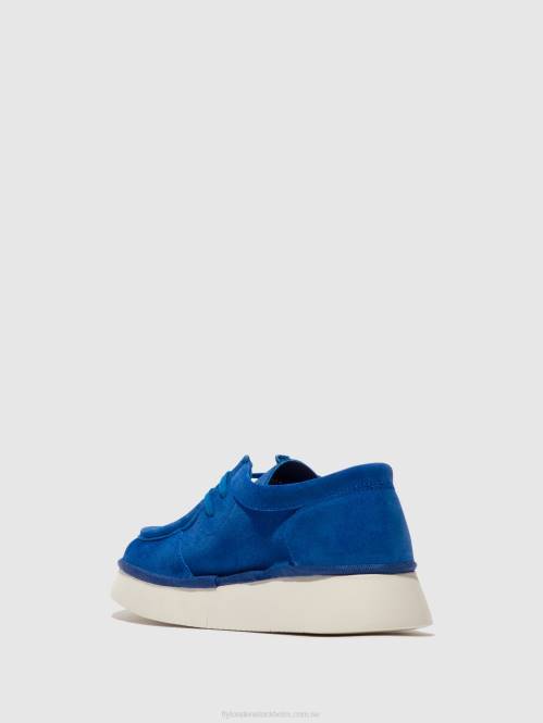 snörskor ceza437 kvinnor Fly London 2T02659 denim