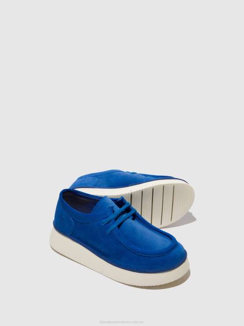 snörskor ceza437 kvinnor Fly London 2T02659 denim