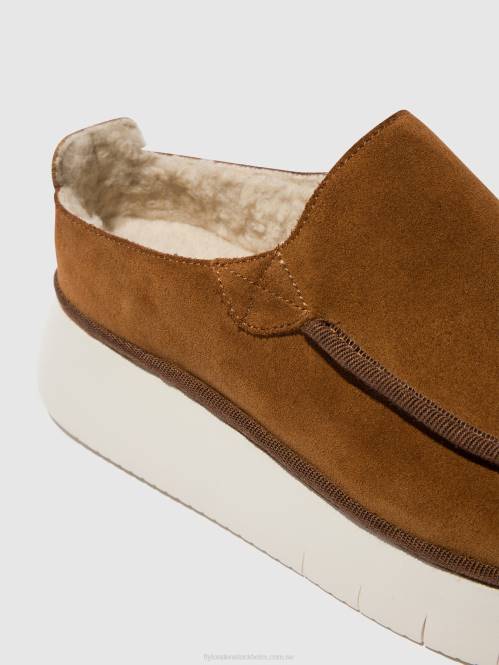 stängda skor ceze361 kvinnor Fly London 2T02694 cognac