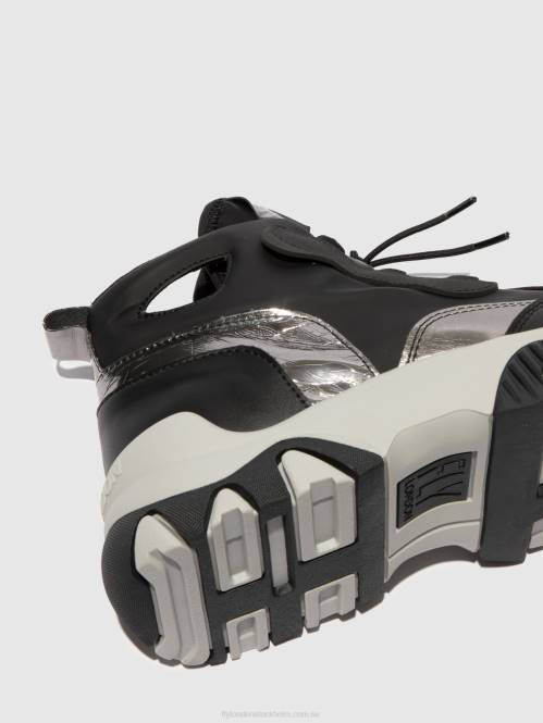 hi-top sneakers feny633 kvinnor Fly London 2T02771 multi svart