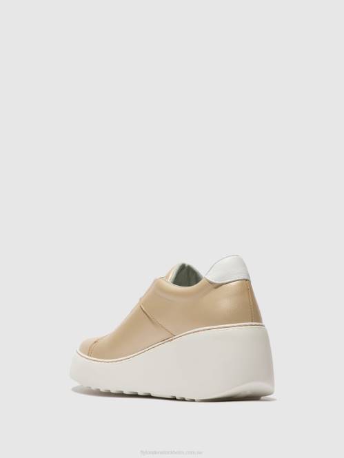 resårskor dito581 kvinnor Fly London 2T02731 guld