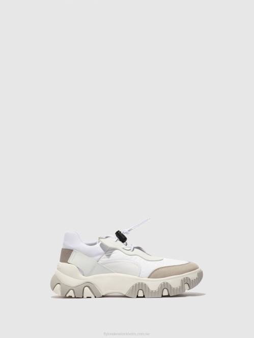 resårskor fian634 kvinnor Fly London 2T02769 multi offwhite