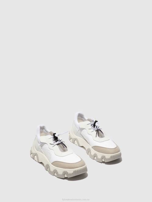 resårskor fian634 kvinnor Fly London 2T02769 multi offwhite