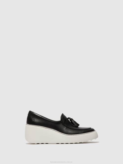 slip-on sneakers dala579 kvinnor Fly London 2T02711 svart