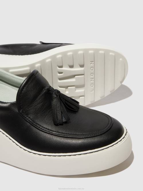 slip-on sneakers dala579 kvinnor Fly London 2T02711 svart