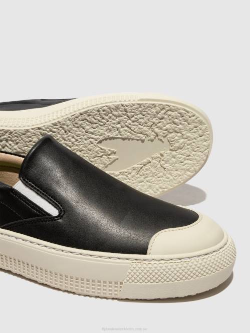 slip-on tränare toaf584 kvinnor Fly London 2T02706 svart
