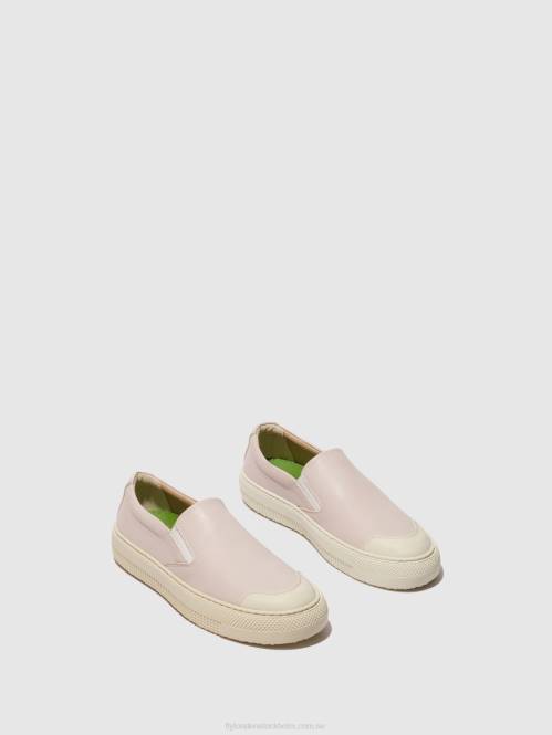 slip-on tränare toaf584 kvinnor Fly London 2T02709 rosa