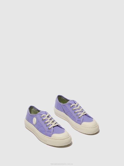 snörskor tere557 kvinnor Fly London 2T02739 lavendel