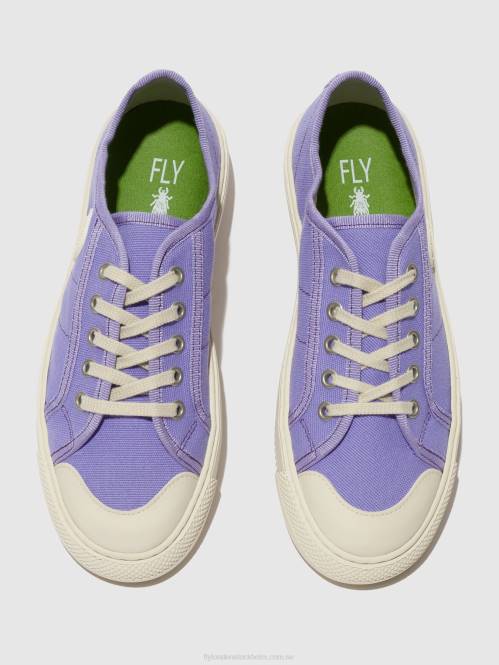 snörskor tere557 kvinnor Fly London 2T02739 lavendel