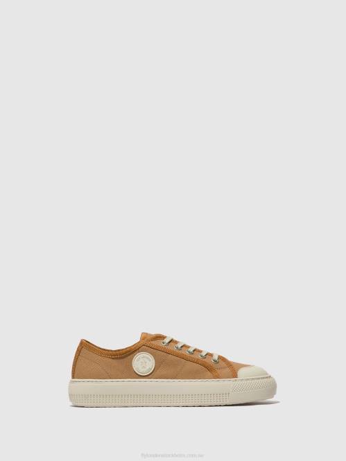 snörskor tere557 kvinnor Fly London 2T02740 taupe