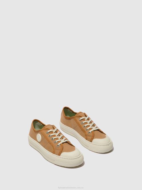 snörskor tere557 kvinnor Fly London 2T02740 taupe